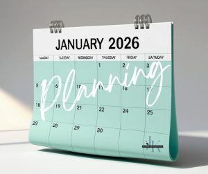 January 2026 calendar representing early planning for a future move in West Tennessee